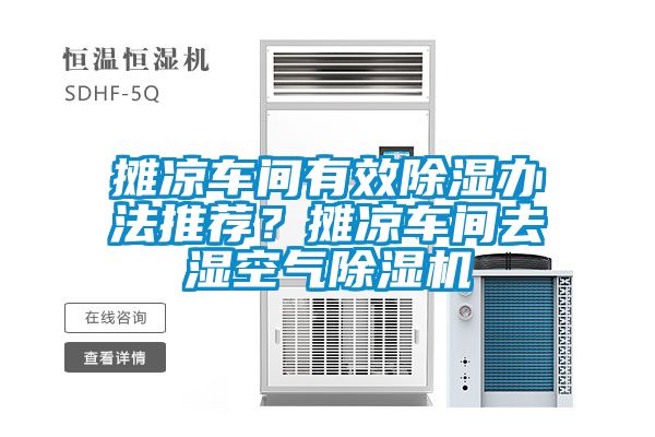攤涼車(chē)間有效除濕辦法推薦？攤涼車(chē)間去濕空氣除濕機(jī)