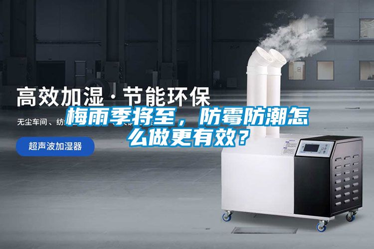 梅雨季將至，防霉防潮怎么做更有效？