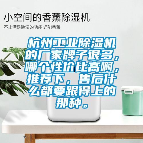 杭州工業(yè)除濕機(jī)的廠家牌子很多，哪個(gè)性價(jià)比高啊，推薦下，售后什么都要跟得上的那種。