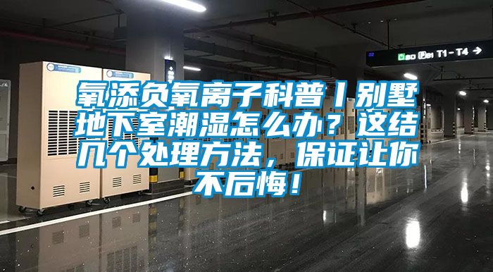 氧添負(fù)氧離子科普丨別墅地下室潮濕怎么辦？這結(jié)幾個(gè)處理方法，保證讓你不后悔！