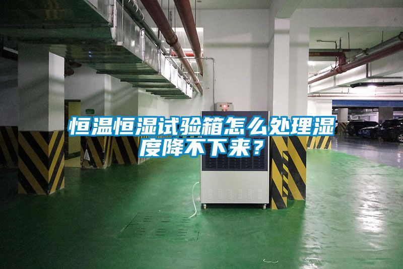恒溫恒濕試驗箱怎么處理濕度降不下來？
