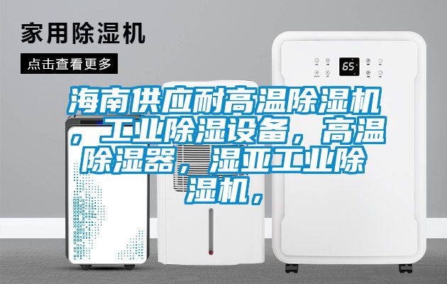 海南供應(yīng)耐高溫除濕機，工業(yè)除濕設(shè)備，高溫除濕器，濕亞工業(yè)除濕機，