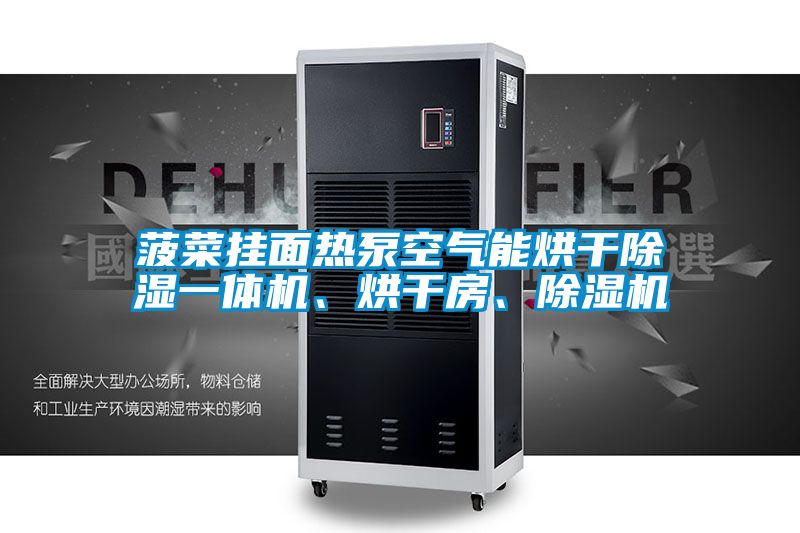 菠菜掛面熱泵空氣能烘干除濕一體機(jī)、烘干房、除濕機(jī)