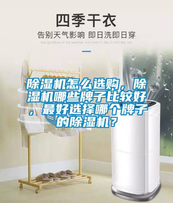 除濕機怎么選購，除濕機哪些牌子比較好，最好選擇哪個牌子的除濕機？
